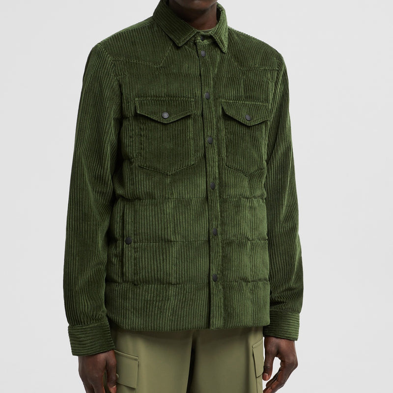 GELT CORDUROY DOWN SHIRT JACKET