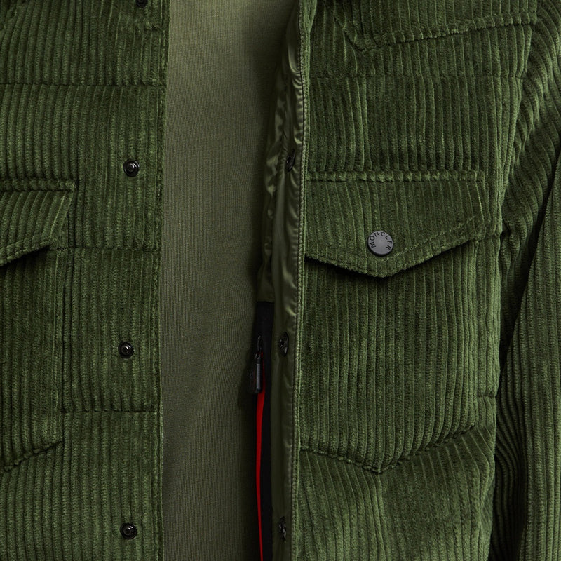 GELT CORDUROY DOWN SHIRT JACKET