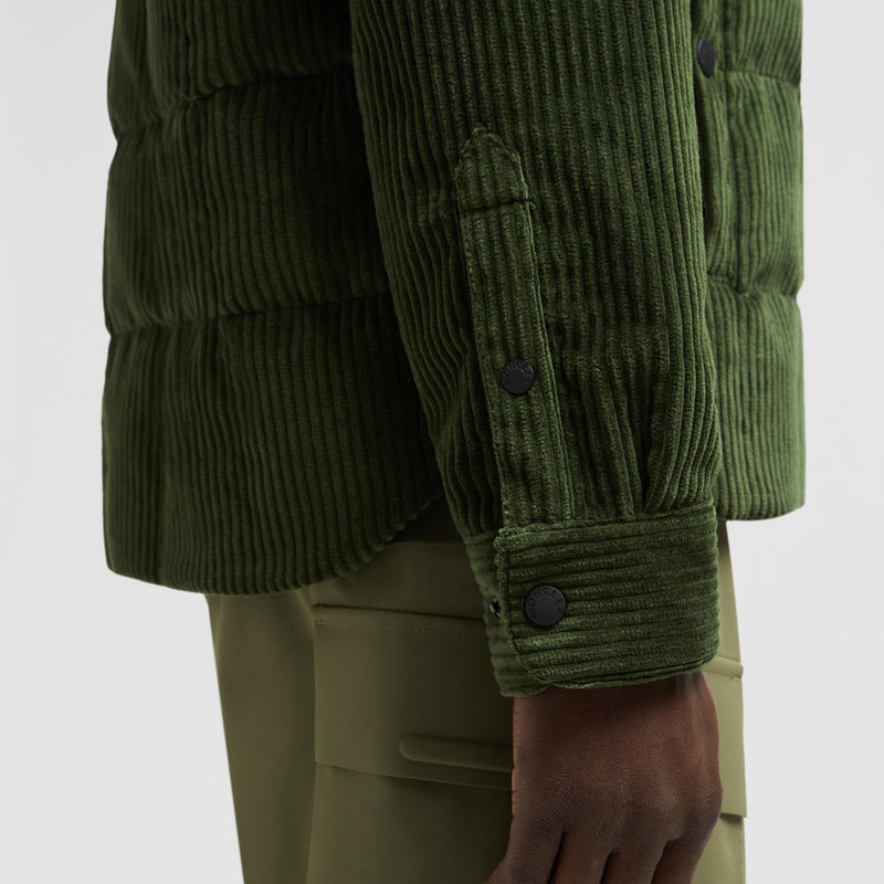 GELT CORDUROY DOWN SHIRT JACKET