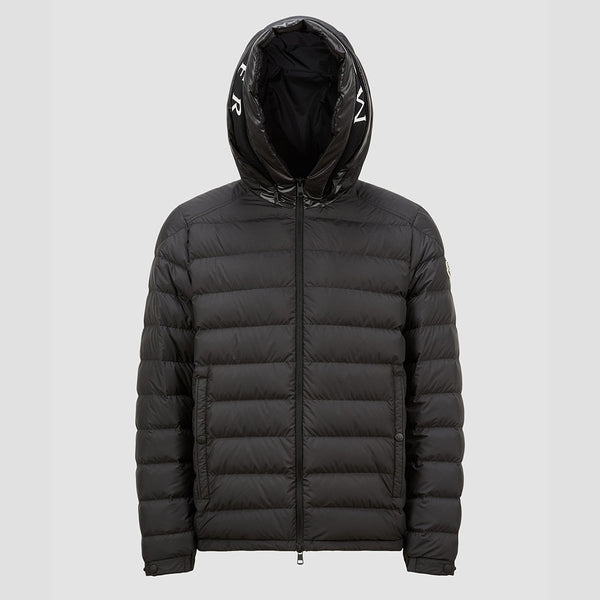 CHEVRERIE HOODED SHORT DOWN JACKET
