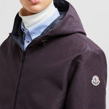 MONOGRAM GUERY REVERSIBLE HOODED SHORT DOWN JACKET