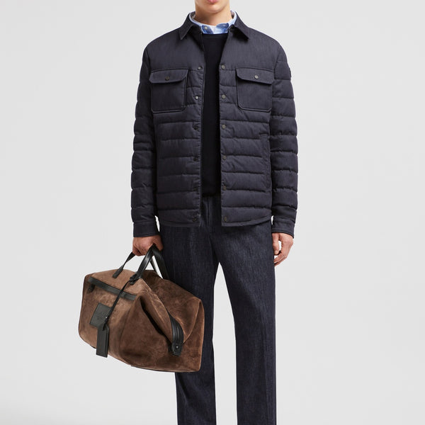 MIRMANDIX CHAMBRAY DOWN SHIRT JACKET