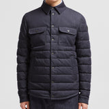 MIRMANDIX CHAMBRAY DOWN SHIRT JACKET