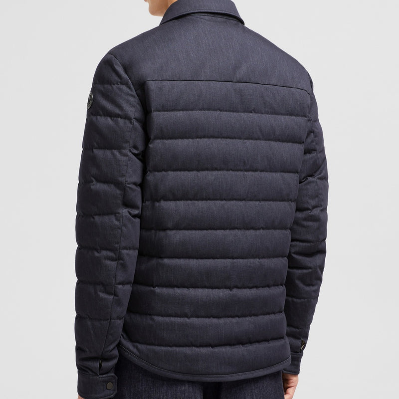 MIRMANDIX CHAMBRAY DOWN SHIRT JACKET