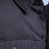 MIRMANDIX CHAMBRAY DOWN SHIRT JACKET