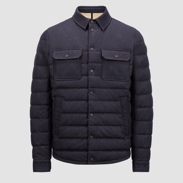 MIRMANDIX CHAMBRAY DOWN SHIRT JACKET
