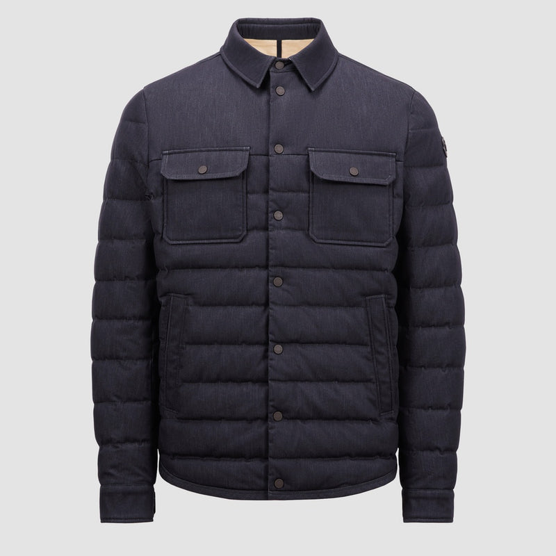 MIRMANDIX CHAMBRAY DOWN SHIRT JACKET