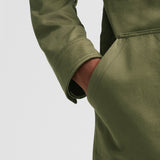 GUERLEDAN HOODED COTTON SHIRT JACKET