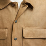 CALLAQUI LINEN SHIRT JACKET
