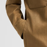 CALLAQUI LINEN SHIRT JACKET