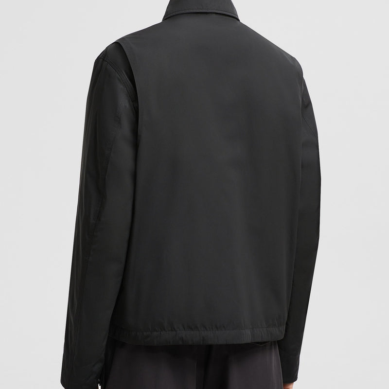 CIDONE REVERSIBLE DOWN SHIRT JACKET