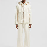 GUERLEDAN HOODED COTTON SHIRT JACKET