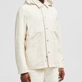 GUERLEDAN HOODED COTTON SHIRT JACKET