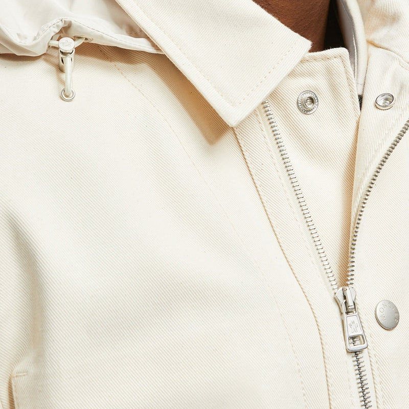GUERLEDAN HOODED COTTON SHIRT JACKET