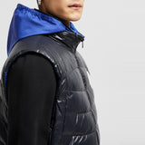 MENELAO HOODED CURVY-QUILTED DOWN GILET