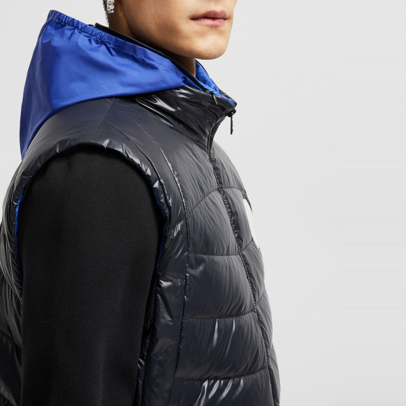 MENELAO HOODED CURVY-QUILTED DOWN GILET