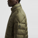 FUCIADE HOODED MID-LENGTH DOWN JACKET