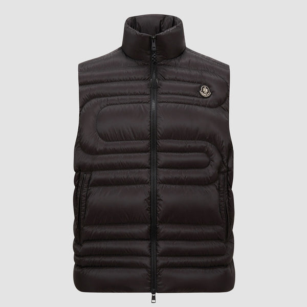 EMEISHAN SNAKE-QUILTED DOWN GILET