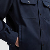 COTTON CREPE LONG SLEEVE SHIRT