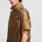 EMEISHAN SNAKE-QUILTED DOWN GILET