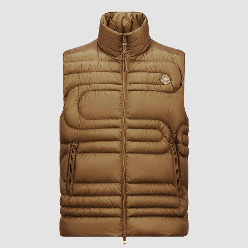 EMEISHAN SNAKE-QUILTED DOWN GILET