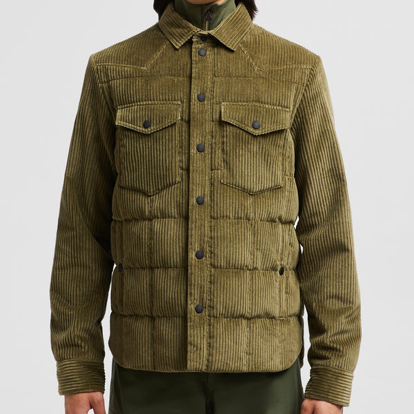 GELT CORDUROY DOWN SHIRT JACKET
