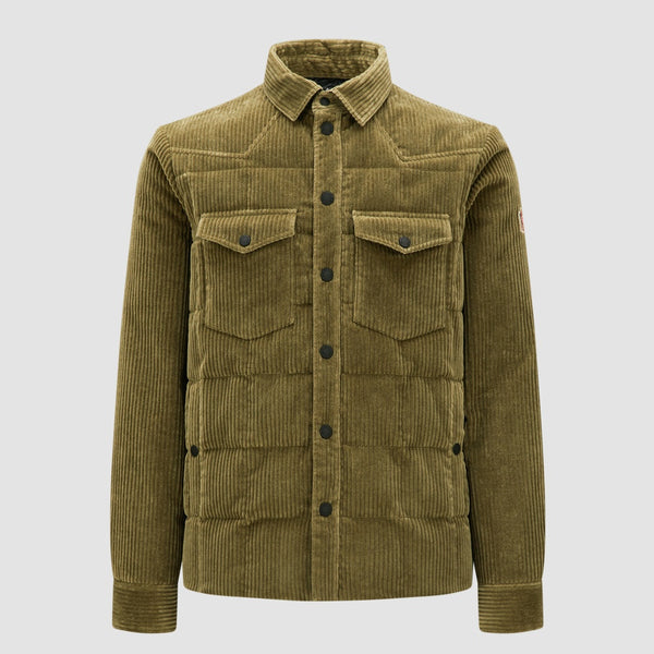 GELT CORDUROY DOWN SHIRT JACKET