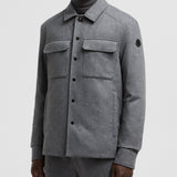 LARRIBET CASHMERE DOWN SHIRT JACKET