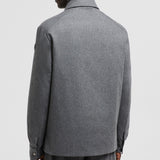 LARRIBET CASHMERE DOWN SHIRT JACKET
