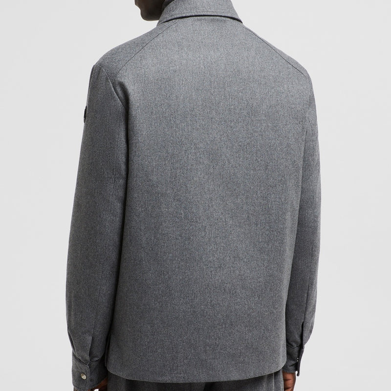 LARRIBET CASHMERE DOWN SHIRT JACKET