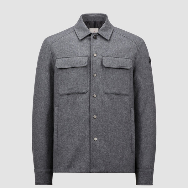 LARRIBET CASHMERE DOWN SHIRT JACKET