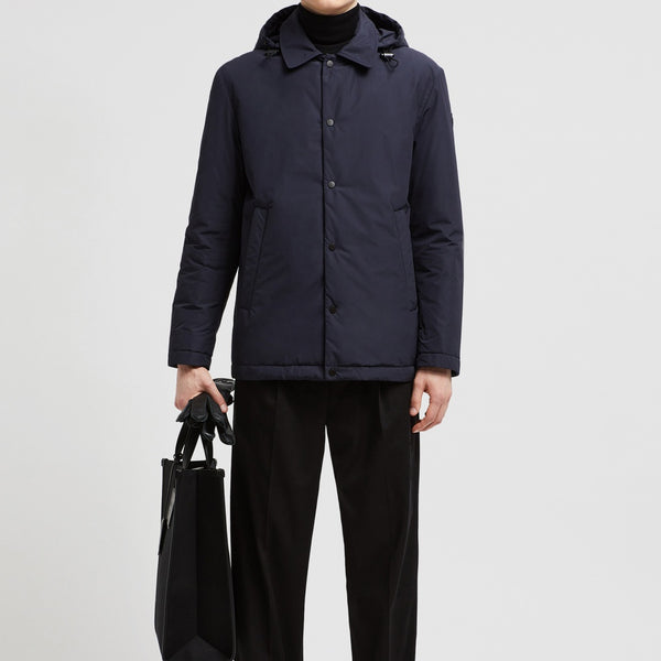 SELLA HOODED SHORT DOWN JACKET