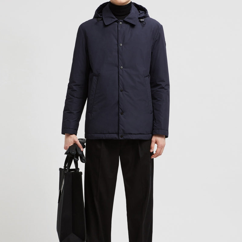 SELLA HOODED SHORT DOWN JACKET