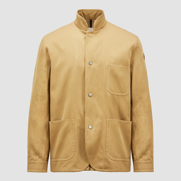 JOUERE COTTON & LINEN SHIRT JACKET