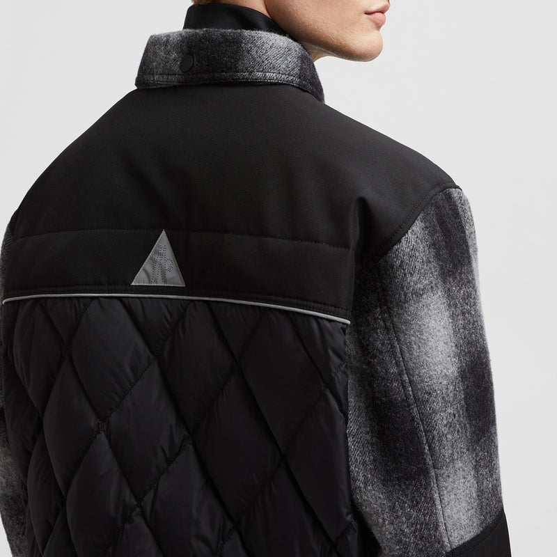 TUX WOOL DOWN SHIRT JACKET