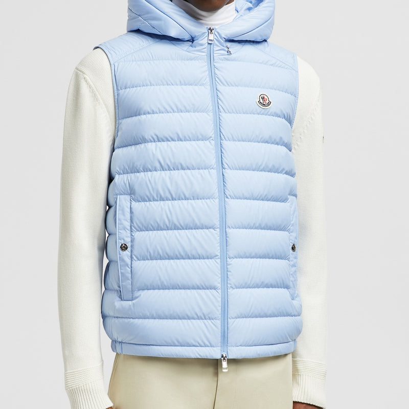 BOURGET HOODED DOWN GILET