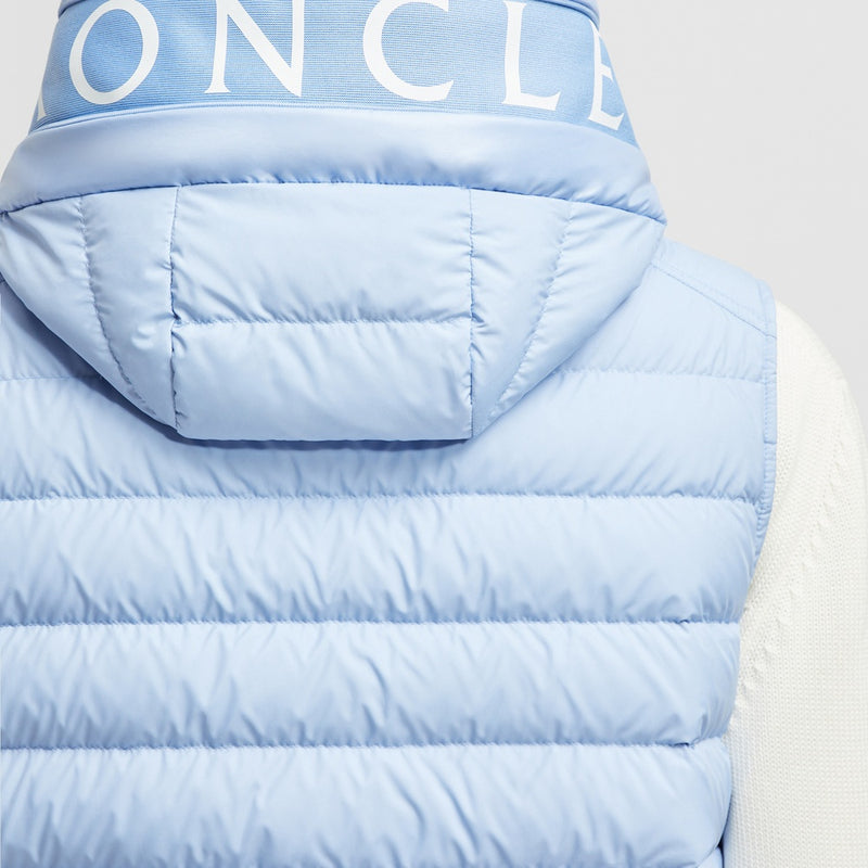 BOURGET HOODED DOWN GILET