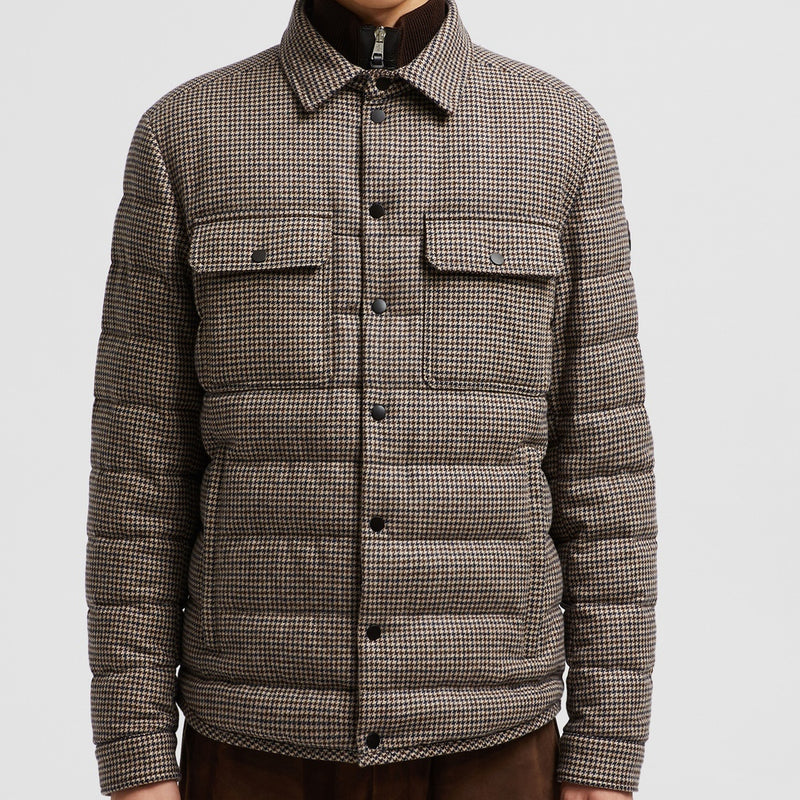 GASSERHOF WOOL DOWN SHIRT JACKET