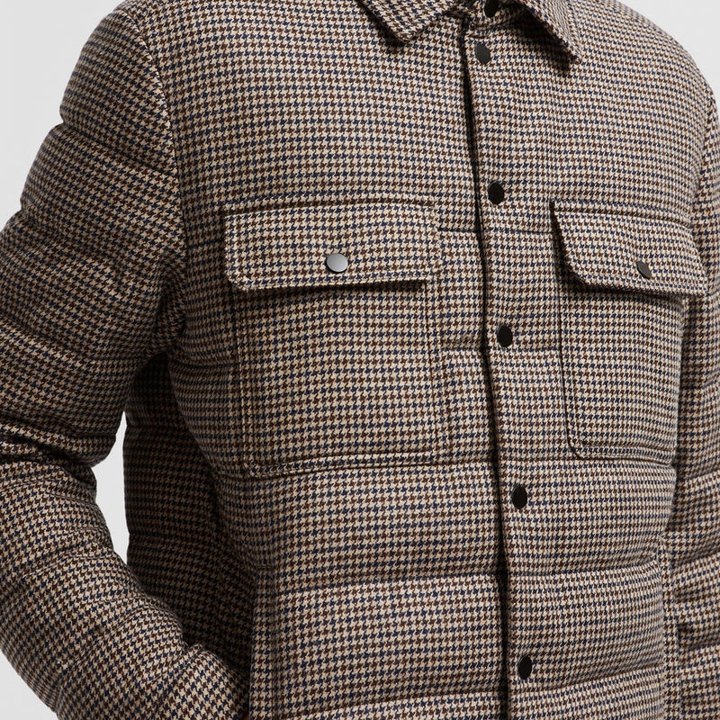 GASSERHOF WOOL DOWN SHIRT JACKET