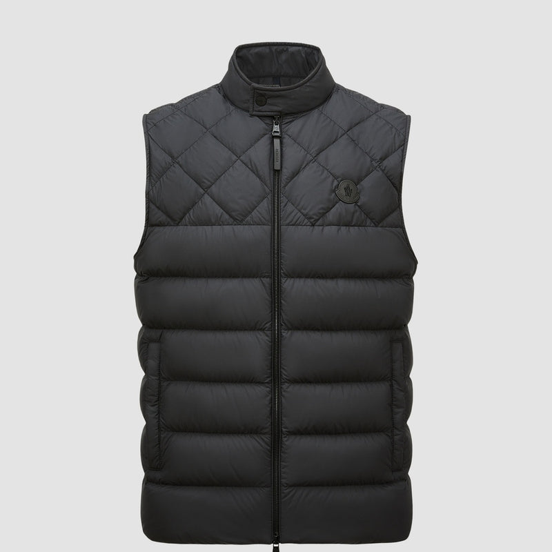 ARCALOD DIAMOND-QUILTED DOWN GILET