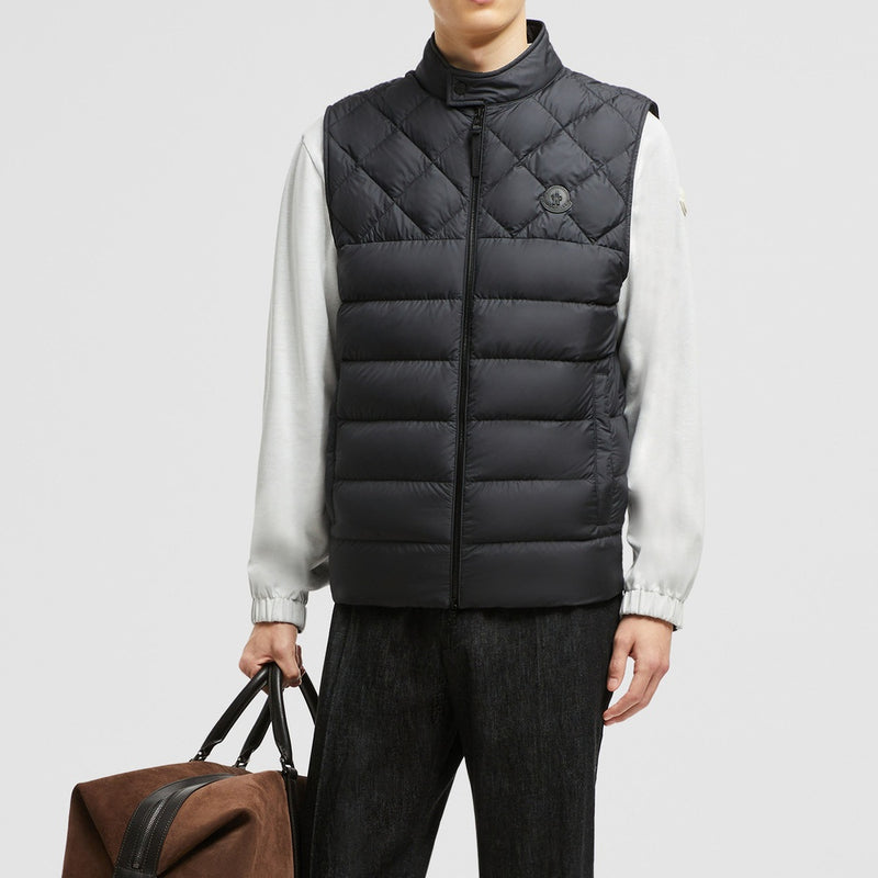 ARCALOD DIAMOND-QUILTED DOWN GILET