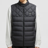 ARCALOD DIAMOND-QUILTED DOWN GILET