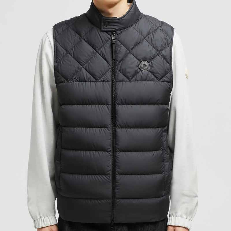 ARCALOD DIAMOND-QUILTED DOWN GILET