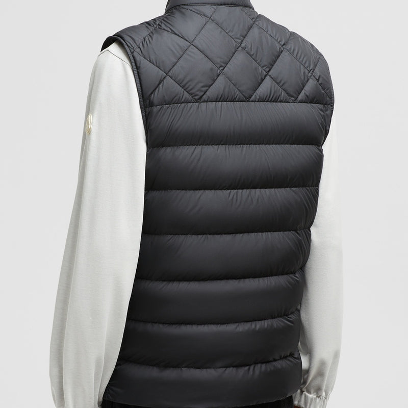 ARCALOD DIAMOND-QUILTED DOWN GILET
