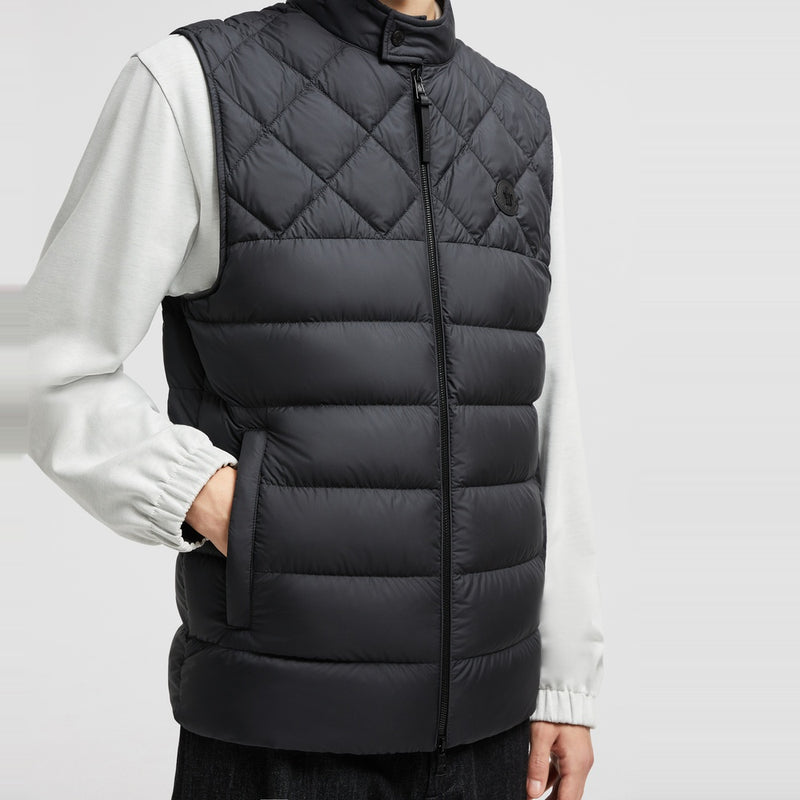 ARCALOD DIAMOND-QUILTED DOWN GILET