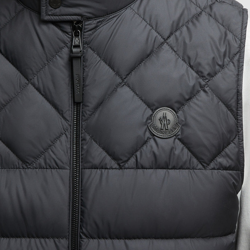 ARCALOD DIAMOND-QUILTED DOWN GILET