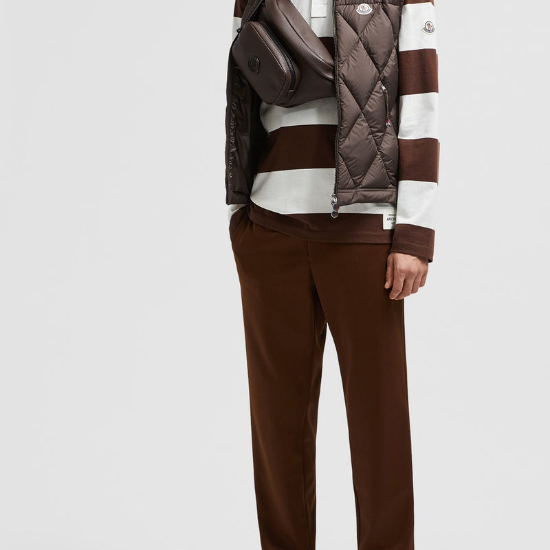 AROULA HOODED DIAMOND-QUILTED DOWN GILET
