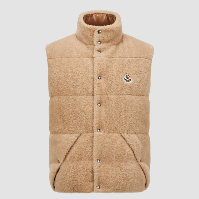 COLBRICON REVERSIBLE TEDDY DOWN GILET