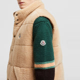 COLBRICON REVERSIBLE TEDDY DOWN GILET