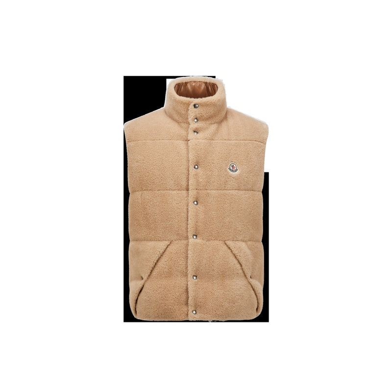 COLBRICON REVERSIBLE TEDDY DOWN GILET